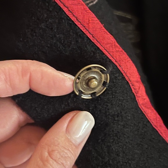 Covelo Poppy Wool Coat - Picture 6 of 7